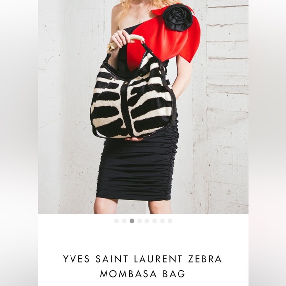 YSL MOMBASA - zebra bag - Picture 2 of 8